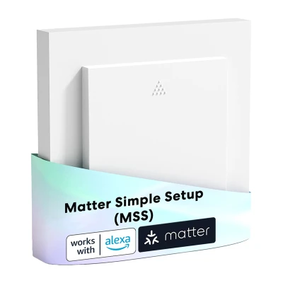 Meross MRS105MA-EU – inteligentní spínač pro rolety s připojením přes Wi-Fi (Matter) (balení po 4 kusech)