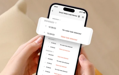 Meross MS405-EU – inteligentní snímač úniku vody