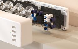 Meross MSP844(EU) chytrá rychlonabíjecí lišta, 4 zásuvky + 2x USB-A + 2x USB-C (Matter)