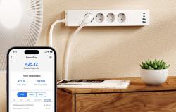 Meross MSP844(EU) chytrá rychlonabíjecí lišta, 4 zásuvky + 2x USB-A + 2x USB-C (Matter)