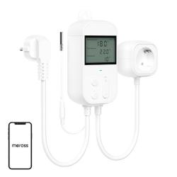 Meross Zásuvkový termostatický regulátor teploty MTS960HK (HomeKit)