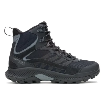 Merrell J037767 Speed Strike 2 Thermo Mid Wp Black outdoor obuv + osvěžovač obuvi Merrell J037767 Speed Strike 2 Thermo Mid Wp Black outdoor obuv + osvěžovač obuvi