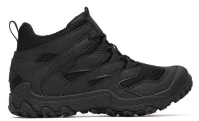 Merrell Mk168080 Chameleon 7 Mid Wp Black dětská outdoor obuv Merrell Mk168080 Chameleon 7 Mid Wp Black dětská outdoor obuv