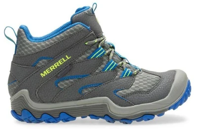 Merrell Mk262305 Chameleon 7 Mid Wp Grey/blue dětská outdoor obuv Merrell Mk262305 Chameleon 7 Mid Wp Grey/blue dětská outdoor obuv