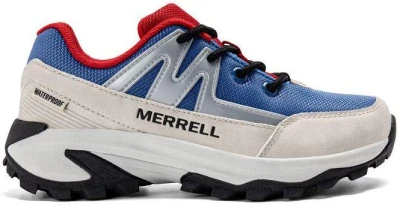 Merrell Mk268378 Moab Speed 2 Fst Wp Blue/red dětské outdoorové boty Merrell Mk268378 Moab Speed 2 Fst Wp Blue/red dětské outdoorové boty