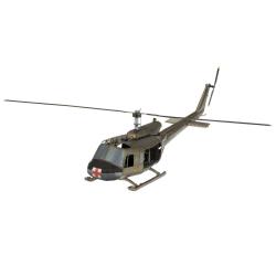 Metal Earth Luxusní ocelová stavebnice Helikoptéra UH1 Huey