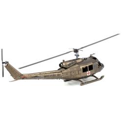 Metal Earth Luxusní ocelová stavebnice Helikoptéra UH1 Huey