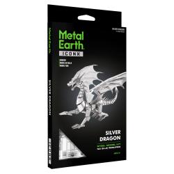 Luxusní ocelová stavebnice Silver Dragon ICX023
