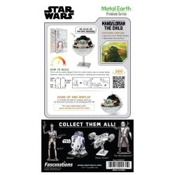 Luxusní ocelová stavebnice Prémiová řada STAR WARS Mandalorian - The Child ICX210