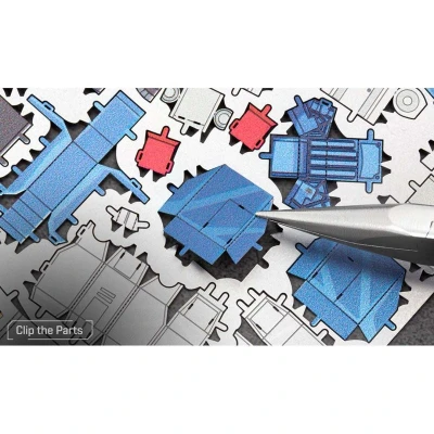 Metal Earth Luxusní ocelová stavebnice Transformers Optimus Prime