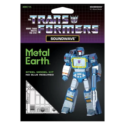 Metal Earth Luxusní ocelová stavebnice Transformers Soundwave