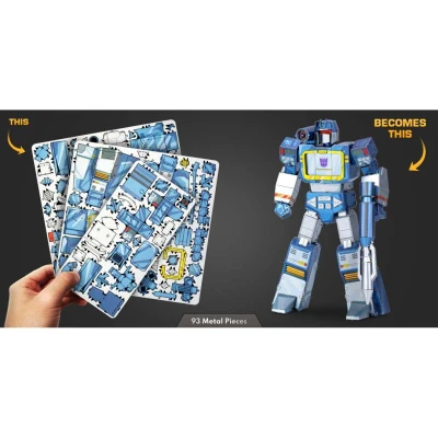 Metal Earth Luxusní ocelová stavebnice Transformers Soundwave