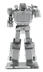 Metal Earth Luxusní ocelová stavebnice Transformers Soundwave Metal Earth Luxusní ocelová stavebnice Transformers Soundwave