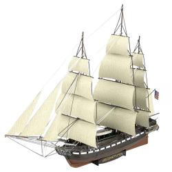 Metal Earth Luxusní ocelová stavebnice USS Constitution