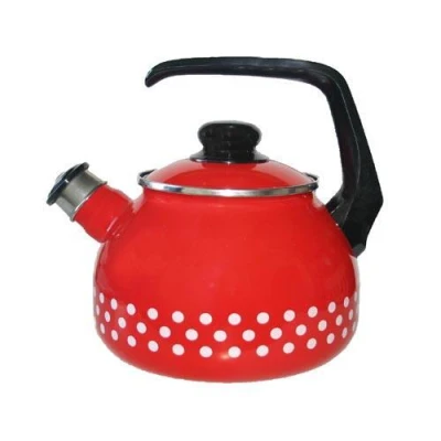 Metalac Čajník pr.20cm 2l PUNTÍK ČRV Metalac Čajník pr.20cm 2l PUNTÍK ČRV