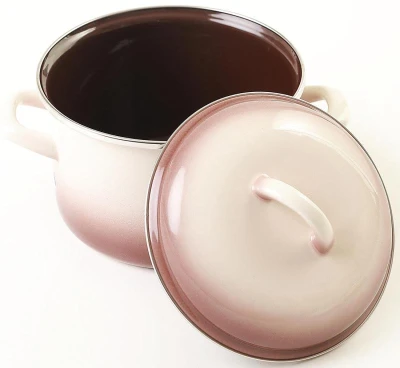 Metalac Hrnek smalt pr.8cm 0,37l CAPUCCINO