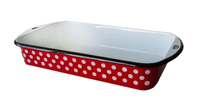 Metalac Pekáč 30x18cm, 2,7l PUNTÍK ČRV Metalac Pekáč 30x18cm, 2,7l PUNTÍK ČRV
