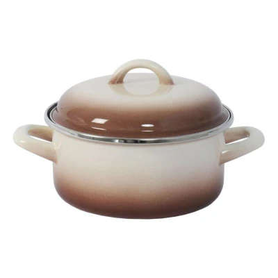 Metalac Rendlík + poklice pr.22cm 3,5l CAPUCCINO Metalac Rendlík + poklice pr.22cm 3,5l CAPUCCINO