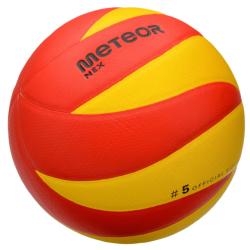 Meteor Nex volejbalový míč červená-žlutá