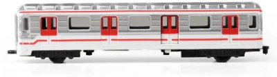 Metro MHD Praha kovové 16cm zpětný chod 1 vagon metra v krabici