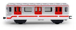 Metro Praha MHD mini kovová souprava 1 vagon volný chod