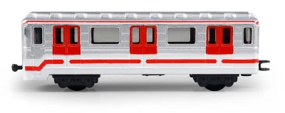 Metro Praha MHD mini kovová souprava 1 vagon volný chod