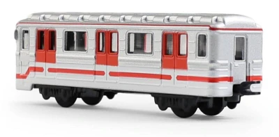 Metro Praha MHD mini kovová souprava 1 vagon volný chod