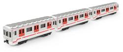 Metro Praha MHD mini kovová souprava 1 vagon volný chod