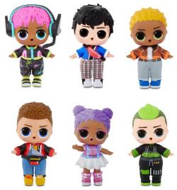 MGA L.O.L. Surprise Arcade Heroes panenka kluk hrdina 15 překvapení různé druhy