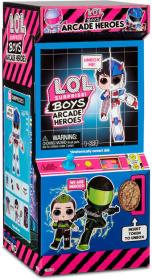 MGA L.O.L. Surprise Arcade Heroes panenka kluk hrdina 15 překvapení různé druhy