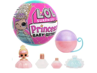 MGA L.O.L. Surprise koule překvapení Princezna Princess Baby Sisters Series panenka