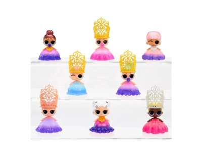 MGA L.O.L. Surprise! Panenka princezna Baby Sisters s překvapením 8 druhů v kouli