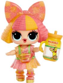 MGA L.O.L. Surprise! Loves Mini Sweets Haribo set panenka s překvapením válec