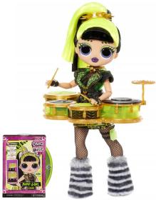 MGA L.O.L. Surprise! OMG ReMix Rock Velká ségra panenka Bhad Gurl 15 překvapení