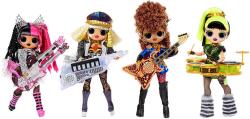 MGA L.O.L. Surprise! OMG ReMix Rock Velká ségra panenka Bhad Gurl 15 překvapení