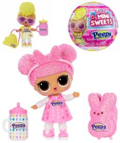 MGA L.O.L. Surprise! Panenka Loves Mini Sweets Peeps s překvapením 2 druhy v kouli MGA L.O.L. Surprise! Panenka Loves Mini Sweets Peeps s překvapením 2 druhy v kouli