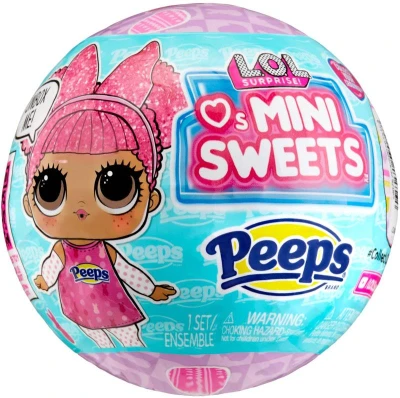 MGA L.O.L. Surprise! Panenka Loves Mini Sweets Peeps s překvapením 2 druhy v kouli