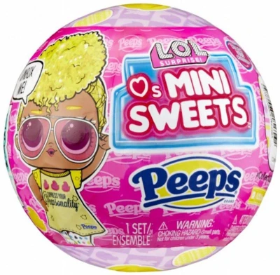 MGA L.O.L. Surprise! Panenka Loves Mini Sweets Peeps s překvapením 2 druhy v kouli