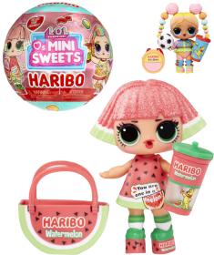 MGA L.O.L. Surprise! Panenka Loves Mini Sweets Haribo s překvapením 9 druhů v kouli MGA L.O.L. Surprise! Panenka Loves Mini Sweets Haribo s překvapením 9 druhů v kouli