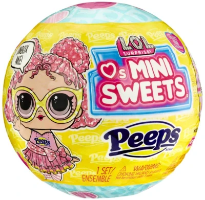 MGA L.O.L. Surprise! Panenka Loves Peeps Mini Sweets 7 překvapení 2 druhy v kouli