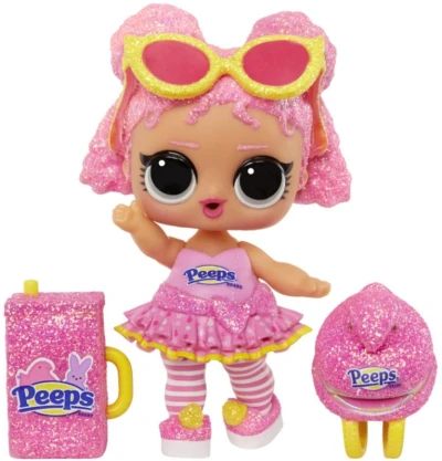 MGA L.O.L. Surprise! Panenka Loves Peeps Mini Sweets 7 překvapení 2 druhy v kouli