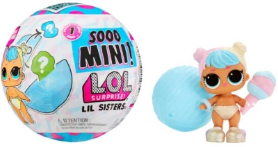 MGA L.O.L. Surprise! Panenka Sooo Mini! sestřička s drdůlky a překvapením 12 druhů v kouli