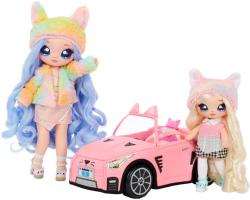 MGA Na! Na! Na! Surprise Stylový kabriolet autíčko soft textilní pro fashion panenku