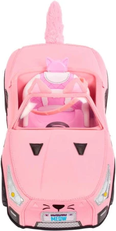 MGA Na! Na! Na! Surprise Stylový kabriolet autíčko soft textilní pro fashion panenku