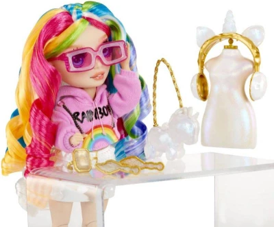 MGA RAINBOW HIGH Creative Crystals fashion panenka Amaya Raine s doplňky