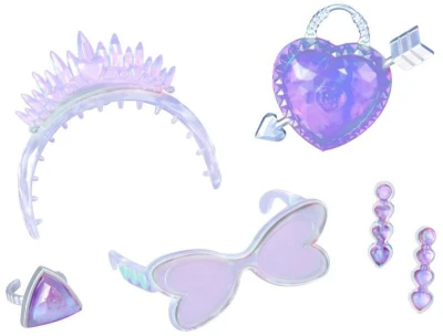 MGA RAINBOW HIGH Creative Crystals fashion panenka Violet Willow s doplňky