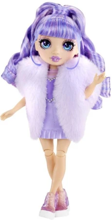 MGA RAINBOW HIGH Creative Crystals fashion panenka Violet Willow s doplňky
