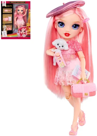 MGA RAINBOW HIGH Fashion panenka Bella v Paříži set s doplňky