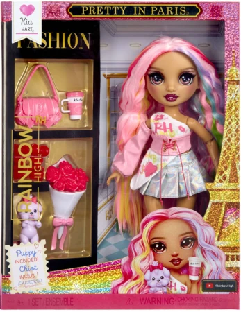 MGA RAINBOW HIGH Fashion panenka Kia v Paříži set s doplňky