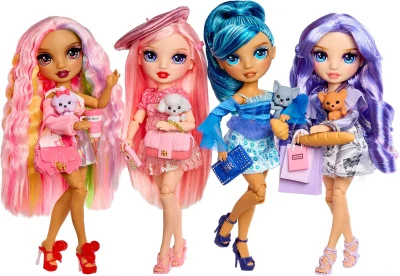 MGA RAINBOW HIGH Fashion panenka Kia v Paříži set s doplňky